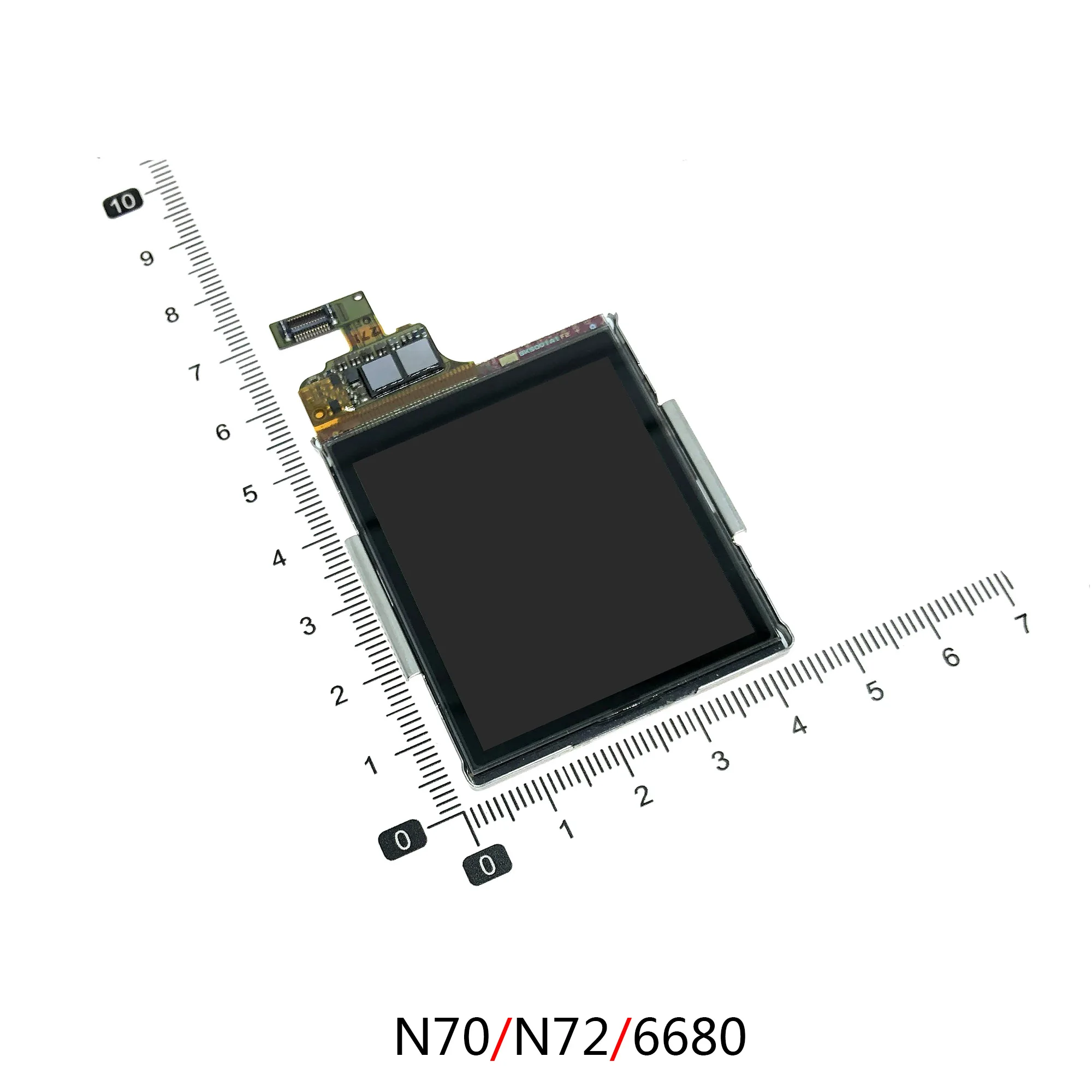 For Nokia N91 6681 cell phone LCD N70 N72 LCD Display Screen 6680 LCD Part Replacement