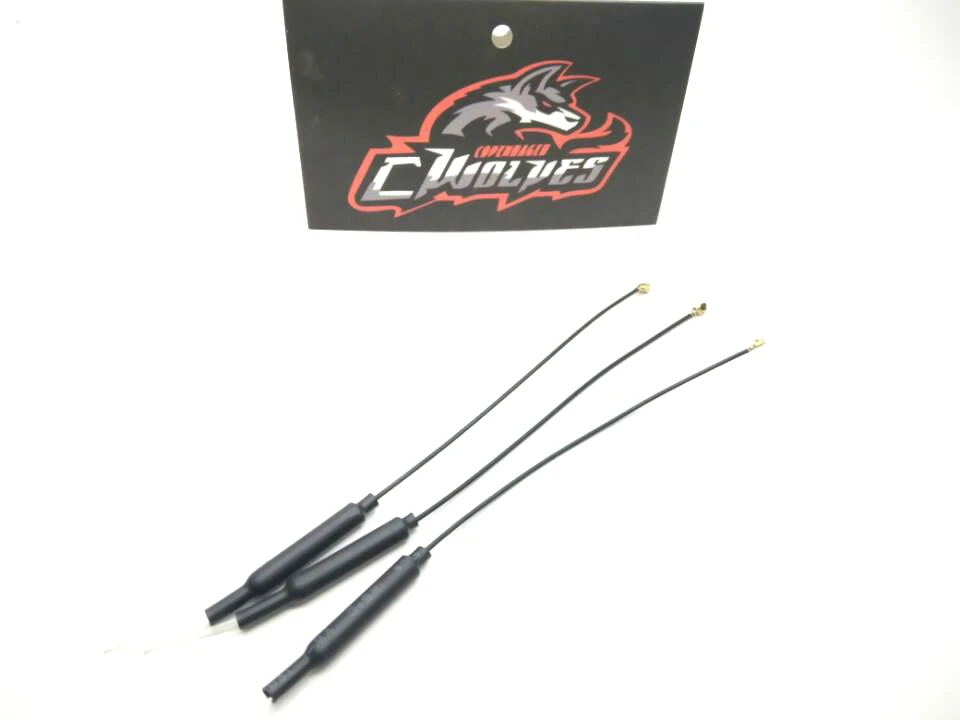 3PCS 150mm 15CM 2.4G Receiver Antenna w/Copper Tube for Frsky,JR, Hitec, Flysky, Orange RX Receiver Replacement Antennas