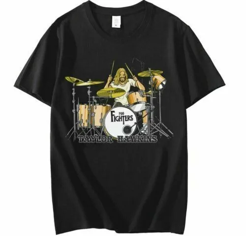 

TAYLOR HAWKINS FOO FIGHTERS Drummer Concert 100% COTTON T-Shirt