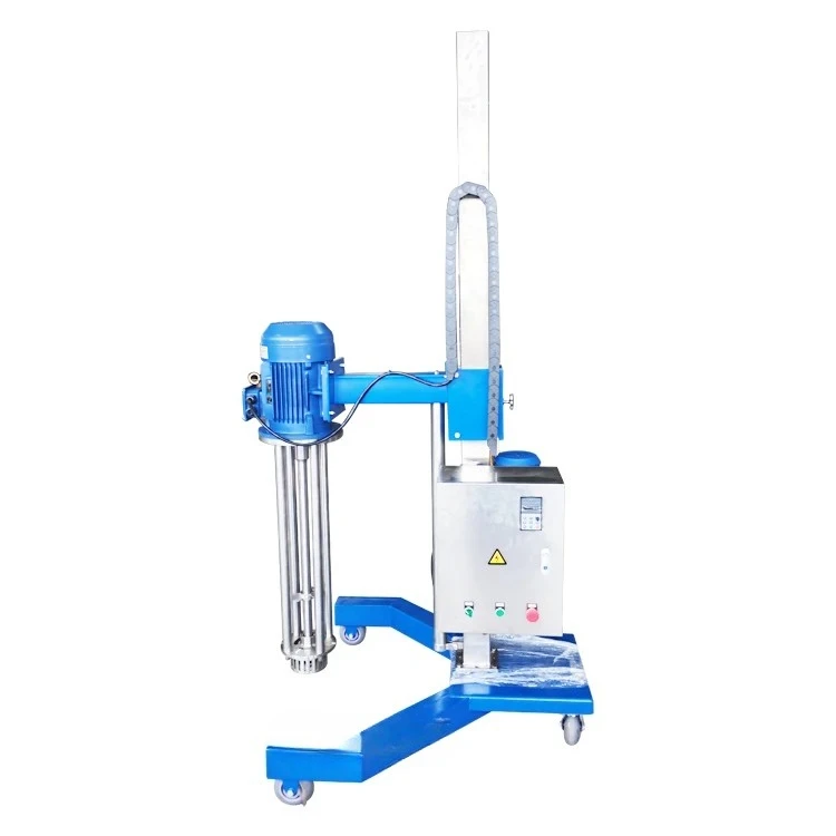 High Shear Emulsifier Mixer Homogenizer Pump Food Grade Vacuum Emulsifying Factory Price Mixing Equipment