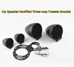 1.5,3.5 Inch Mid-range Speaker Base Car Horn Modified Two-way Bracket Treble Auto Tweeter Box Bracket Shell Gasket