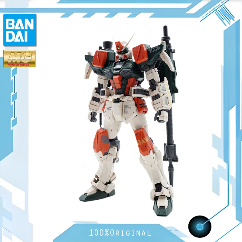 

BANDAI Anime в наличии MG 1/100 GAT-X103 BUSTER Gundam, новая модель мобильного телефона в сборе, пластиковая экшн-фигурка в подарок