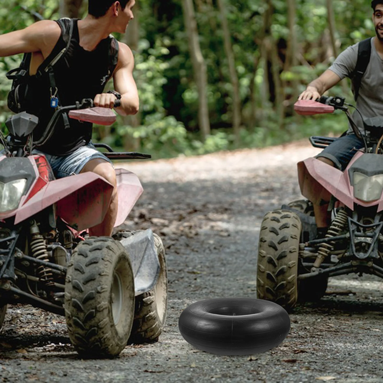 

Lawn Mower Tire Tubes Replacement Wheelbarrow Inner Tube Pneumatic Tires for Motorcycle Vehicle Durable Natural Rubber Hand