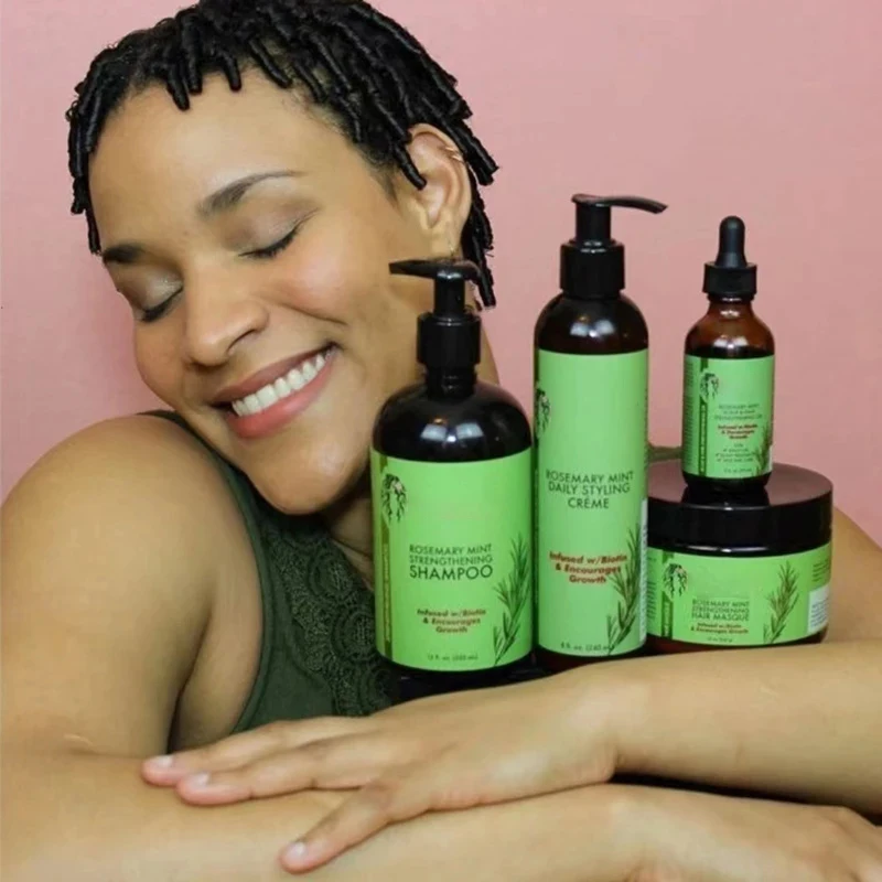 모발 성장 로즈마리 민트 스플릿 엔드, 건조 영양 트리트먼트, 대머리 강화, 탈모 방지, 에센셜 오일 재성장 헤어 마스크