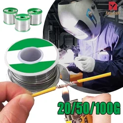 1.0mm 100g/50g/30g  Lead Free Solder Wire Wick Welding Tin Wire Environmental Protection Roll Soldering Tools