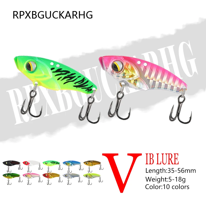 5 г/7 г/10 г/14 г комплект металлических приманок VIB для ловли форели и окуня, жесткая вибрационная приманка с острыми крючками, приманка для пресноводной и морской рыбалки 5 г/7 г/10 г/14 г комплект металлических приманок VIB для ловли форели и окуня, жесткая вибрационная приманка с острыми крючками, приманка для пресноводной и морской рыбалки