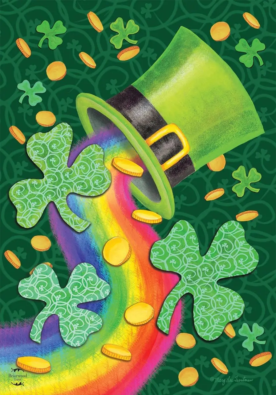 Briarwood Lane St. Patrick's Luck Garden Flag WWP