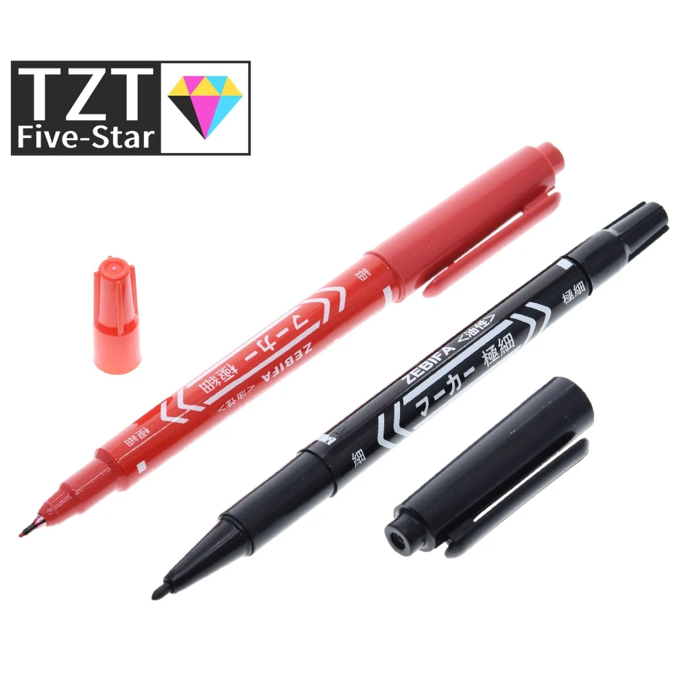 TZT 1/3 pièces électronique intelligente CCL Anti-gravure PCB circuit imprimé marqueur d'encre Double stylo pour bricolage PCB