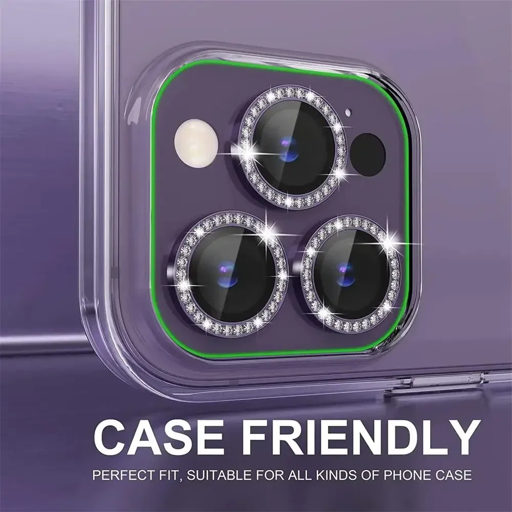 2-3 قطعة حامي عدسة الكاميرا آيفون 16 15 14 13 12 11 برو ماكس ميني 15 16 زائد واقي للشاشة فيلم