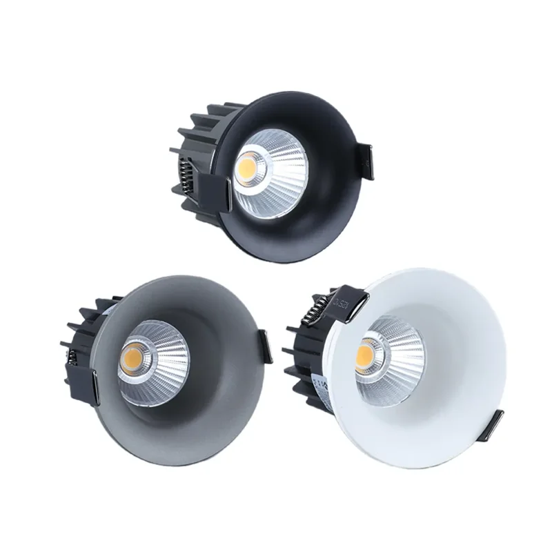Dimbare Inbouw LED Downlighters 9W 12W 15W 20W Epistar Chip COB Plafond Spot Verlichting AC85 ~ 265V Achtergrond Lampen Voor Thuis