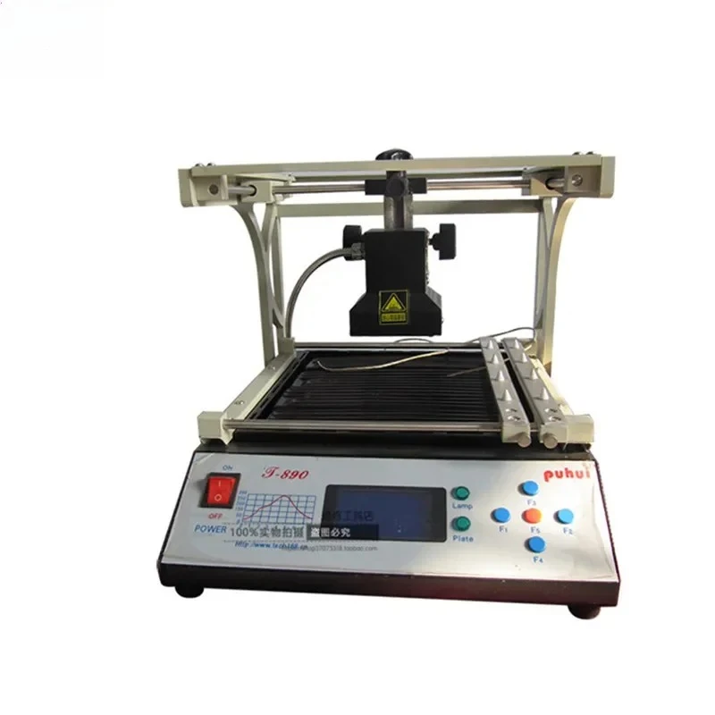 PUHUI-Estación Infrarroja Digital Doble BGA, T-890 , BGA/IRDA/IFR/SMD/SMT, Soldador Básico, 220V