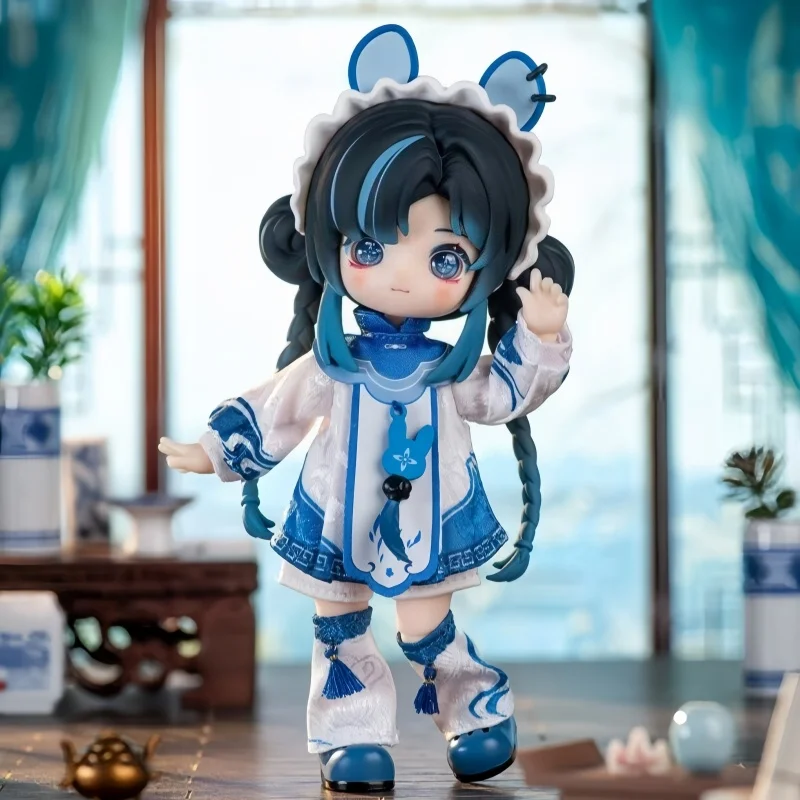 

In Stock Nagi Beast Alternative Color Cloud Ruins Chronicle Mjd Series 1/12 Jointed Action Doll Blind Box Desk Decoration Gift