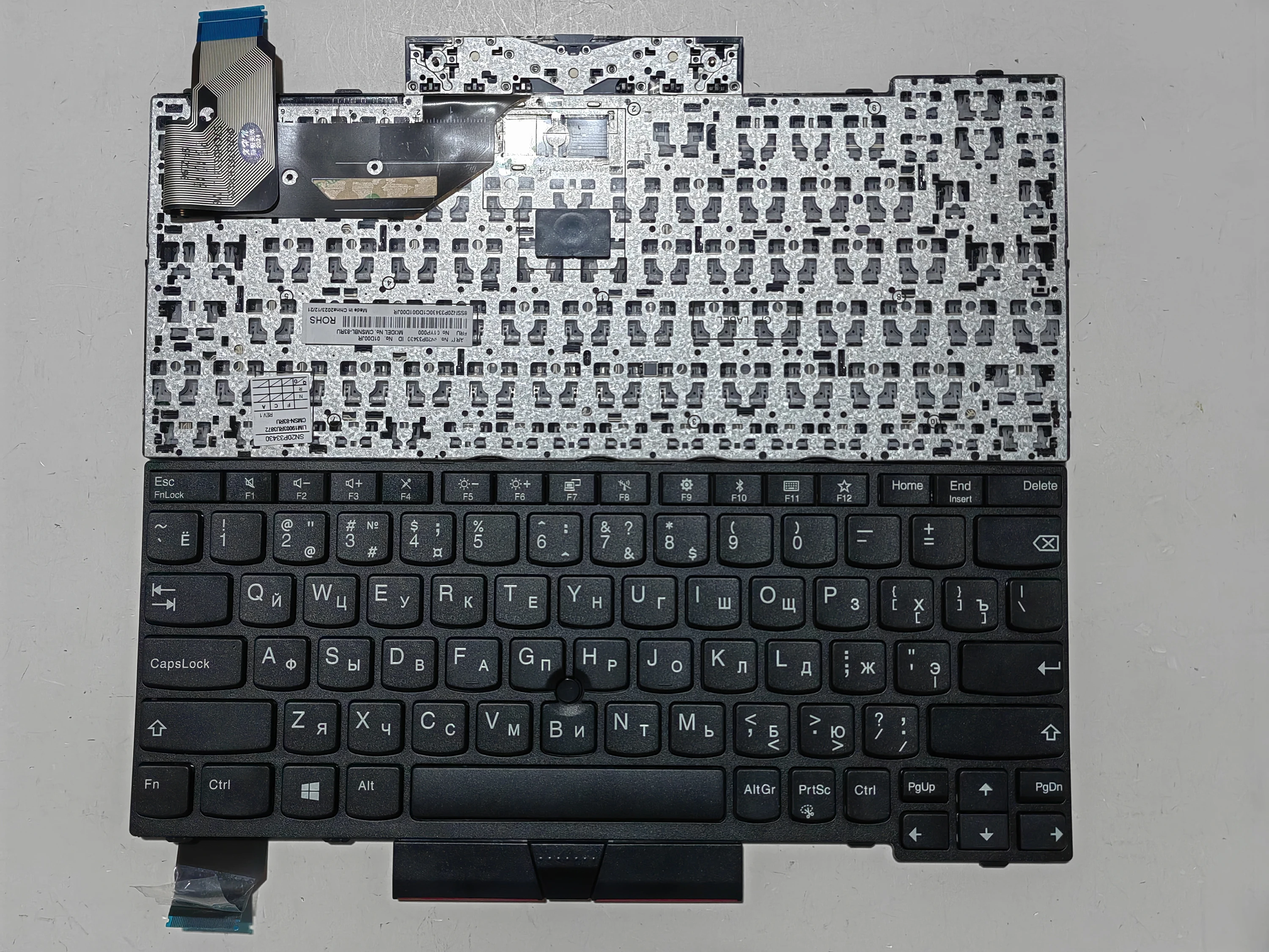 

RU Layout for Lenovo ThinkPad X395 A285 X390 X280 L13 Yoga S2 Laptop Keyboard