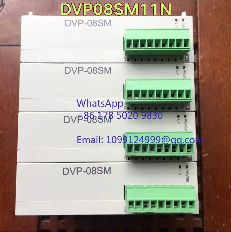 

Second-hand PLC module DVP08SM11N function test is normal