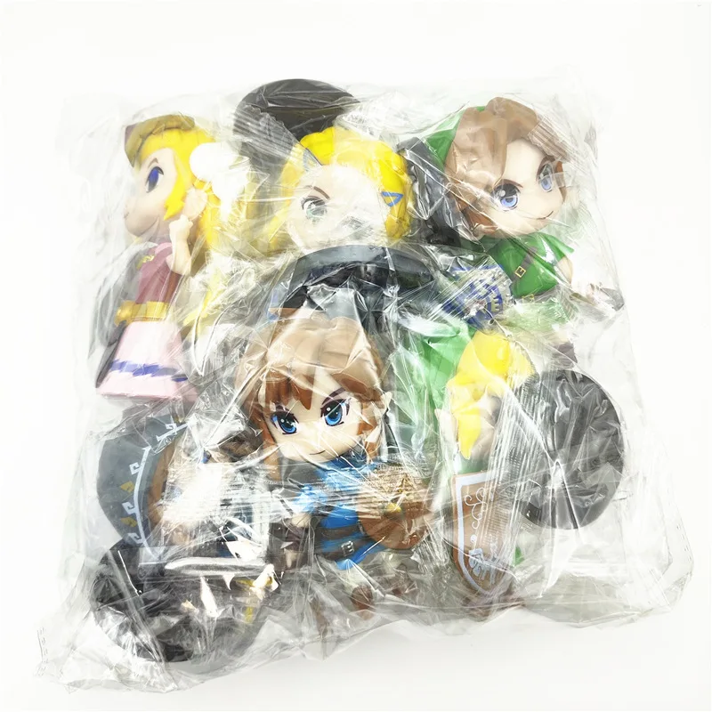 6 Stück/Set Spiel The Legend of Zelda Link Niedliche PVC-Actionfiguren Spielzeug 10cm – Detail 8