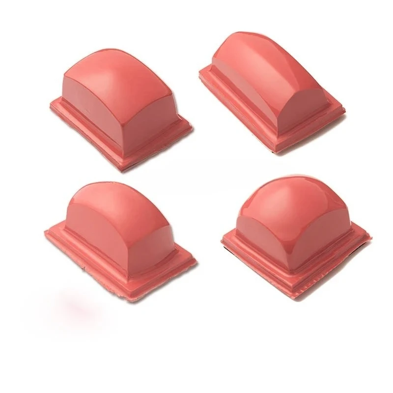 50 Shore Hardness Silicone Pad Printing Head Customized Rubber Stamp for Pad Printing Coding Machine