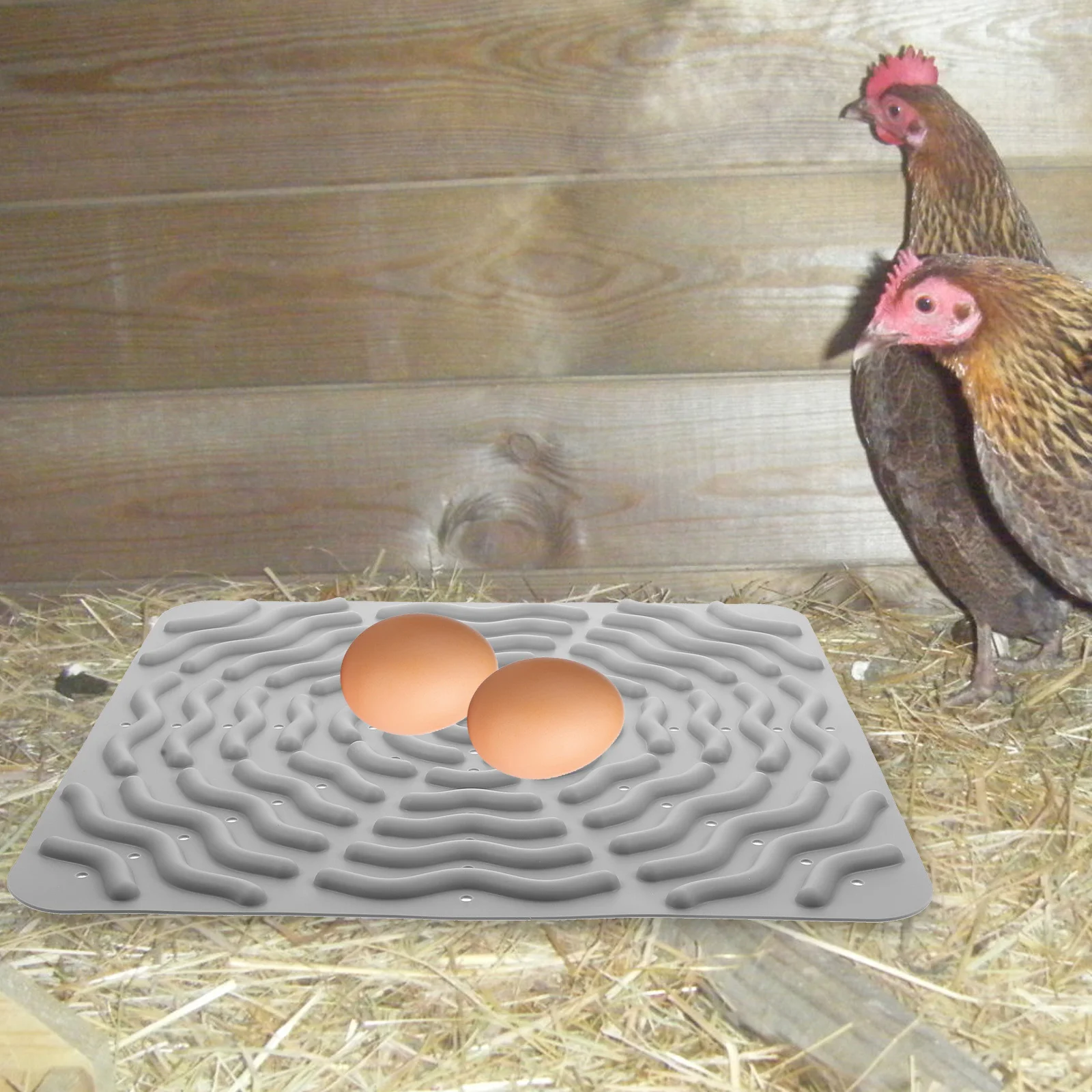 

Chicken Nesting Box Supplies Versatile Adaptable Washable Egg Laying Mats Silicone Chicken Nesting Pads Laying Eggs Pads