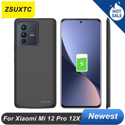 6800Mah Power Case For Xiaomi Mi 12 Battery Charger Case Mi12 Pro 12X Power Bank For Xiaomi Mi 12 Battery Case Phone Cover