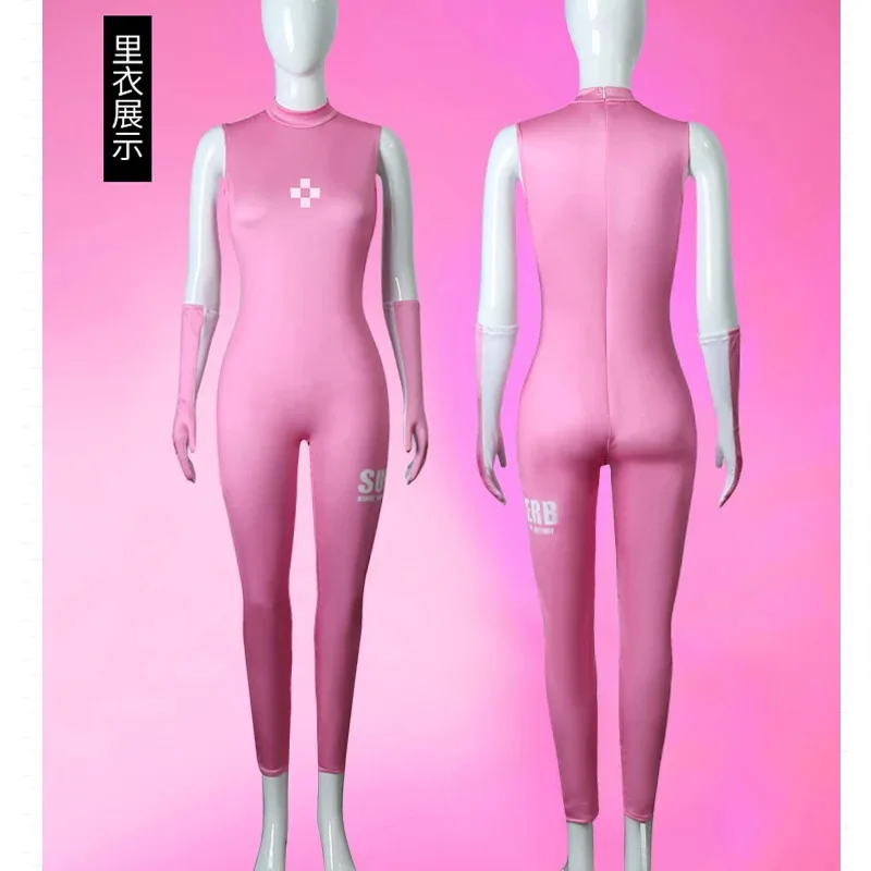 جديد 2025 NIKKE تأثيري آلهة النصر أليس لطيف موحدة هالوين حفلة بذلة سترة معطف قفازات ★ ★ ★   جيه.