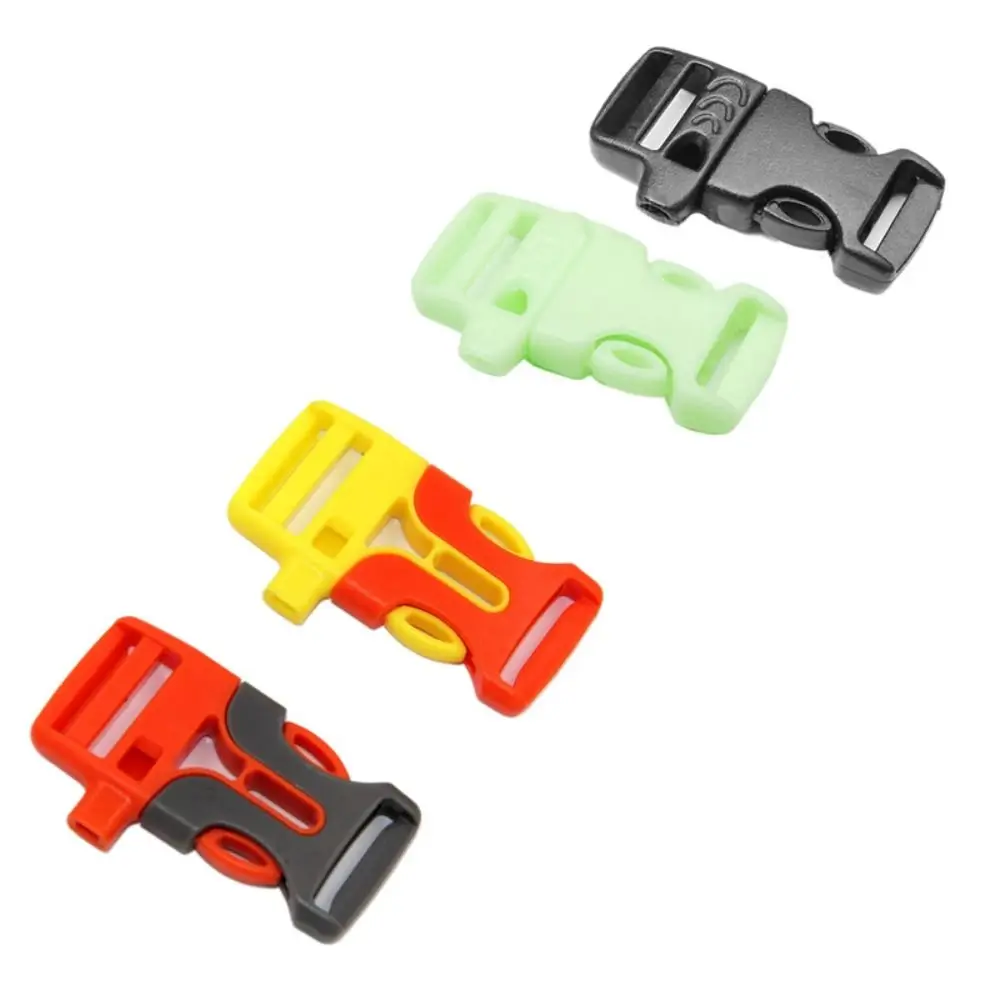 Buckles Umbrella Rope Luggage Woven Bracelet Bag Parts Quick Release Buckles Emergency Buckles Strap Buckles Whistle Buckles