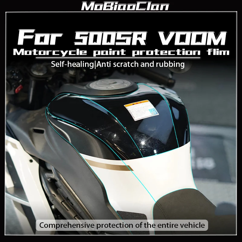 

For CFMOTO 500SRVOOM 24 TPU Paint Protective Film Scratch Resistant Bodykit fits CF 500 SR VOOM Protection Transparent stickers