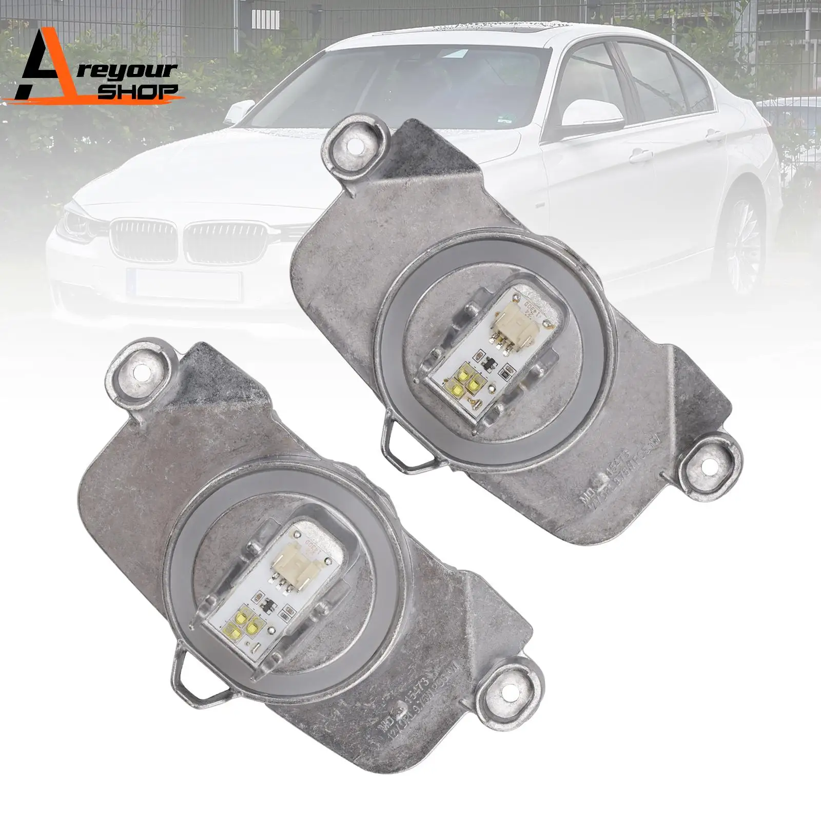

2pcs LED Angel Eyes Ring Light Module Diode 63117398766 for BMW F30 F31 F34