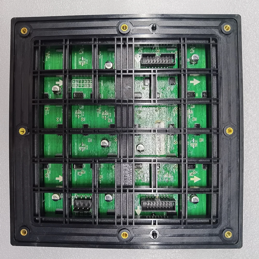 P3 Outdoor Full Color LED Display Module HUB75 192*192mm 64x64Pixels SMD RGB P3 led matrix paneel