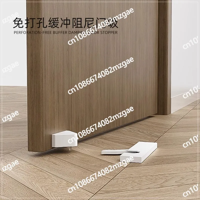 

Демпферный амортизатор для двери без сверления, гидравлический ограничитель для деревянных дверей, задний противоударный стопор