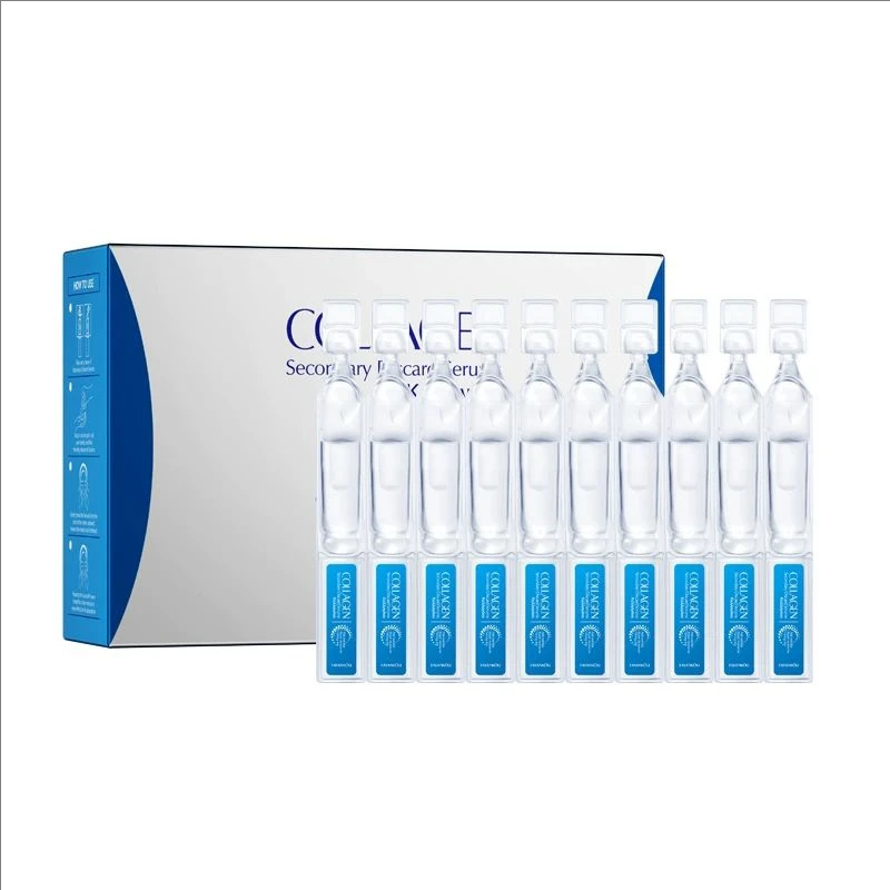 30pcs/box Anti-wrinkles Collagen Serum for Face Moisturizing Firming Hydrating Anti-aging Facial Essence Face Skin Care
