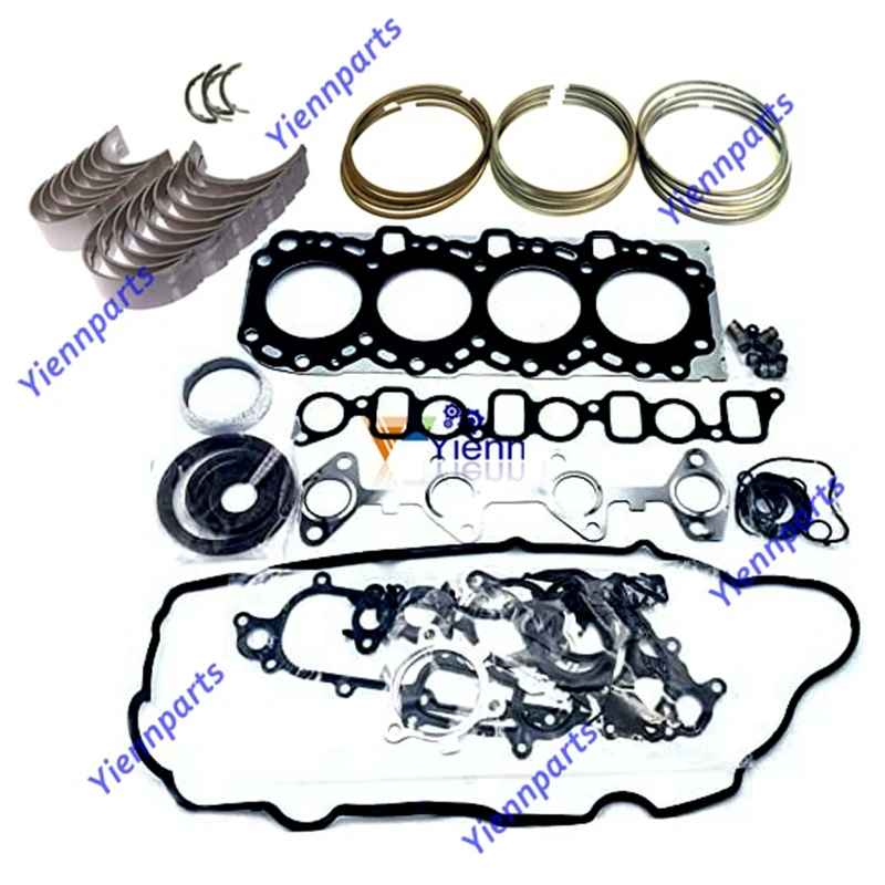 For TOYOTA 2KD 2KD-FTV Overhaul Re-ring Kit 13101-30031 131001-67030 2010-Presen Hilux Hiace FJ Cruiser Engine Repair Parts