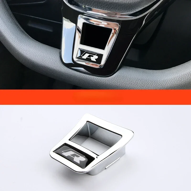 

2026 Hot For VW VOLKSWAGEN Car Styling Steering Wheel Covers Stickers Accessories For Volkswagen GOLF 7 GTi MK7 POLO 2014 2015 S