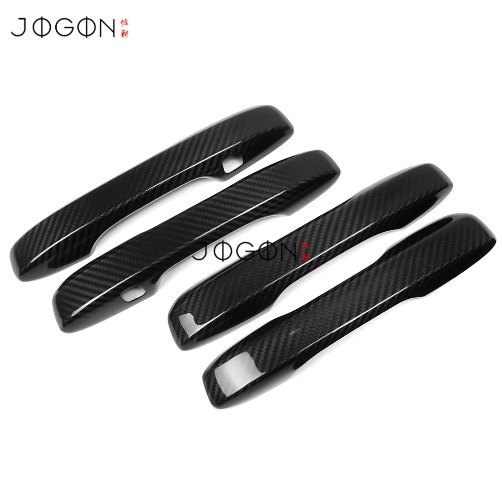 

forDoor Handle Trim for Acura Integra Type S A-Spec DE5 DE4 2023-2025 Real Carbon Fiber Door Handle Cover Exterior Decoration 4
