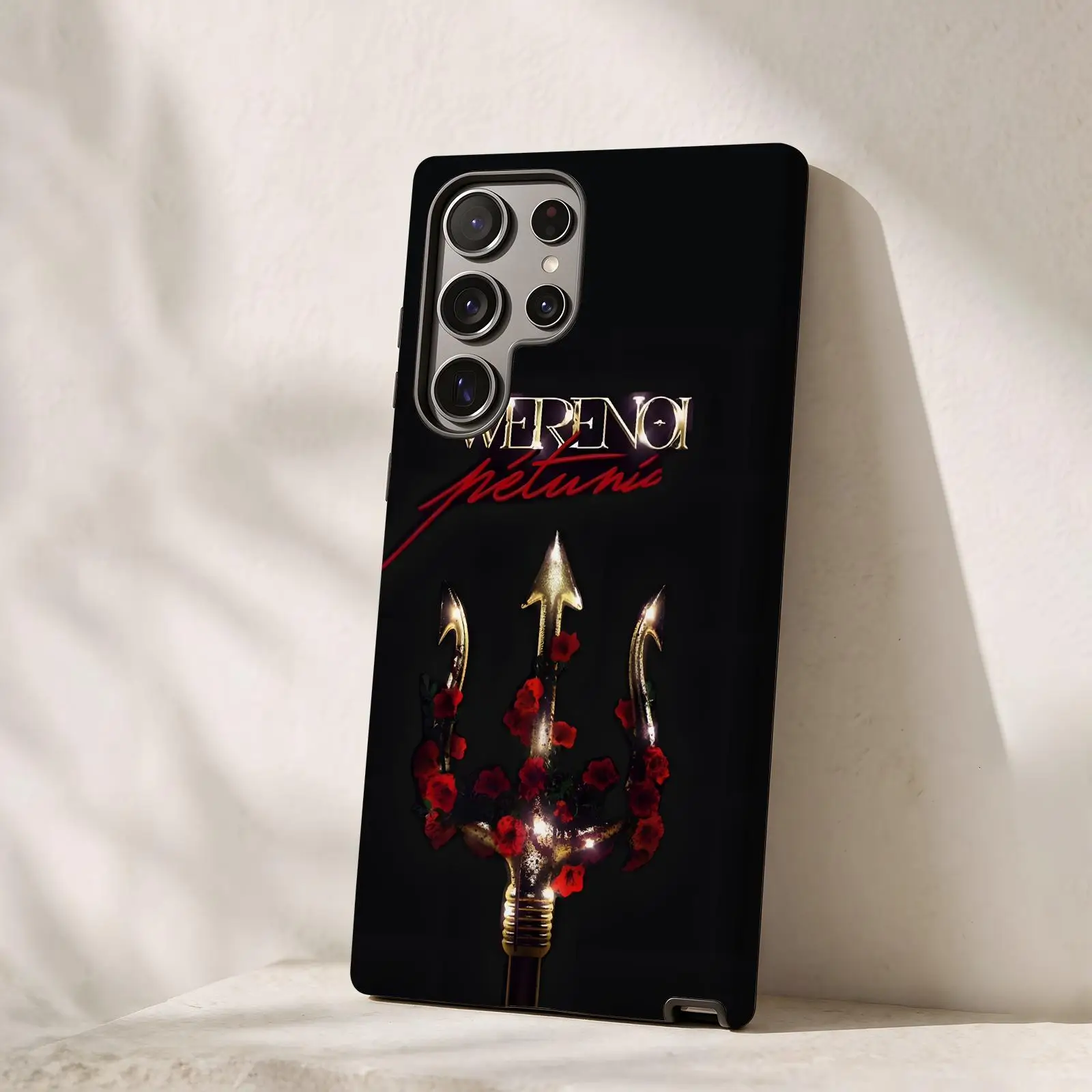 Phone Case For Samsung Galaxy S26 25 S24 S23 S22 S21 Ultra Glossy Film Phone Case rap Werenoi