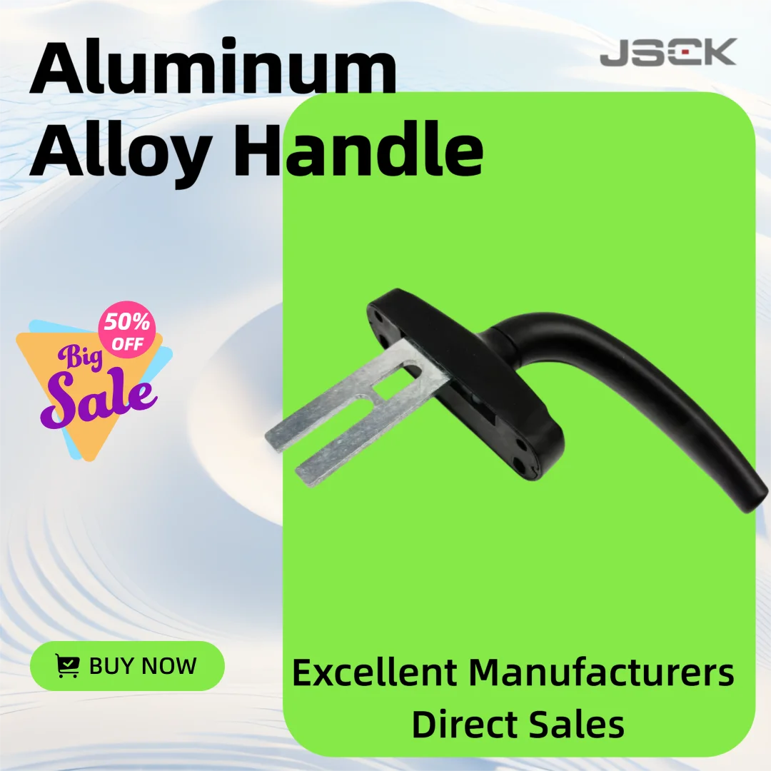

Silver Electroplating Tilt And Turn Window Handle Customized House Interior Design Smooth Surface Treatment