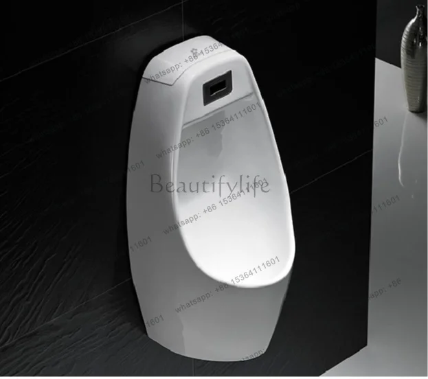 Home improvement induction wall-mounted urinal, with sensor urinal