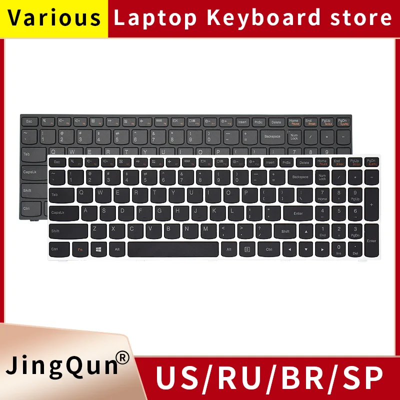 Oryginalna amerykańska/rosyjska klawiatura do laptopów Lenovo G50 B50 Z50 Z51 N50 Z51-30 -45 Z51-70 Z51-70M Z51-80-80M 300-15ISK 300-15IBR