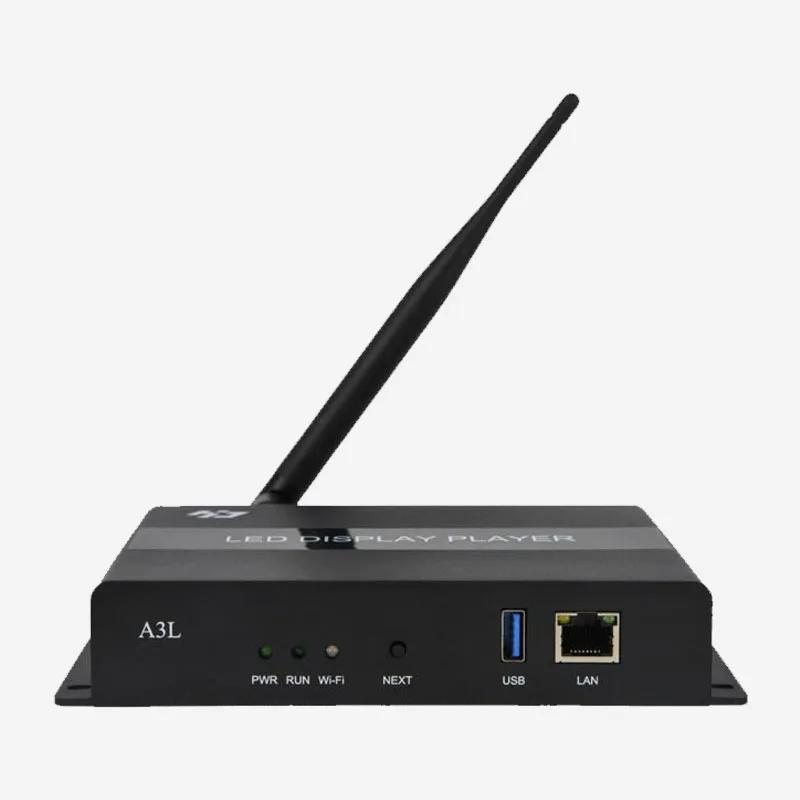 Huidu HD-A3L Full-color LED Panel Video Wall USB Port Controller LED Display Screen Pixel Display Mobile Wifi Video Processor