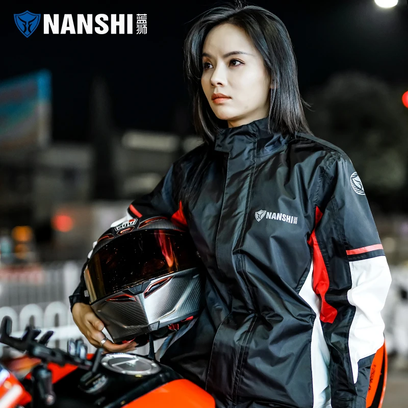 Motorcycle Raincoat Women'S Motorcycle Riding Raincoat Split Rider Raincoat Rain Pants Suit Men'S Full Body Rainstorm Prevention