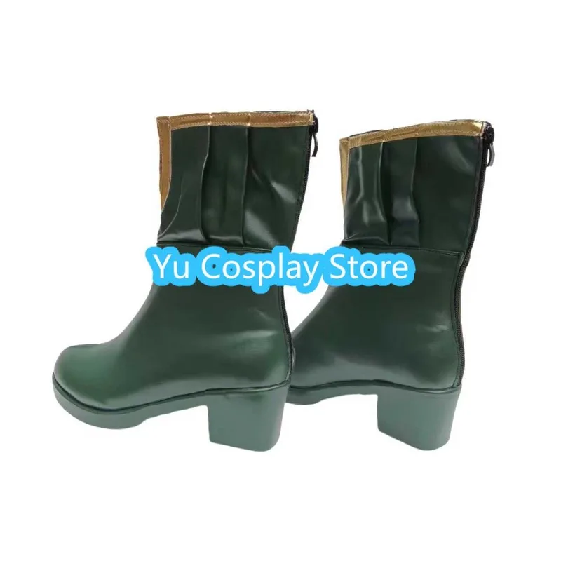 Yu-zapatos de Cosplay Xiaoyuan Meishu Sayaka, zapatos de Cosplay de Anime, botas, accesorios de disfraces de Halloween