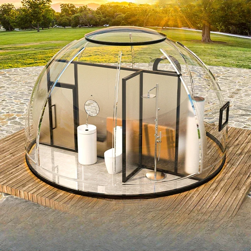 Bubble House Outdoor Transparent Star Room B & B Hotel Dining Outdoor Courtyard Mobile Sun Room Tent