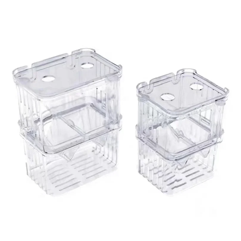 

1PC Aquarium Fish Breeder Box Durable Betta Fish Tank Fish Breeding Isolation Box Hatching Incubator Box For Baby Fish Shrimp