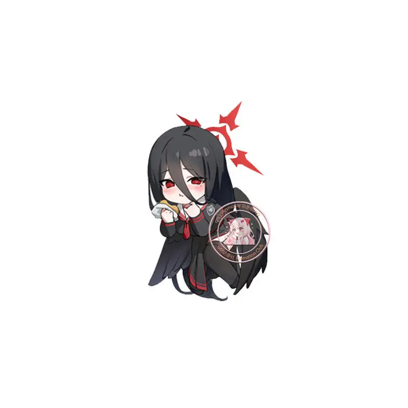 Anime Blue Archive Keychain Cartoon Figure Nakamasa Ichika Shizuyama Mashiro Acrylic Badge Pendant Keyring Jewelry Accessories