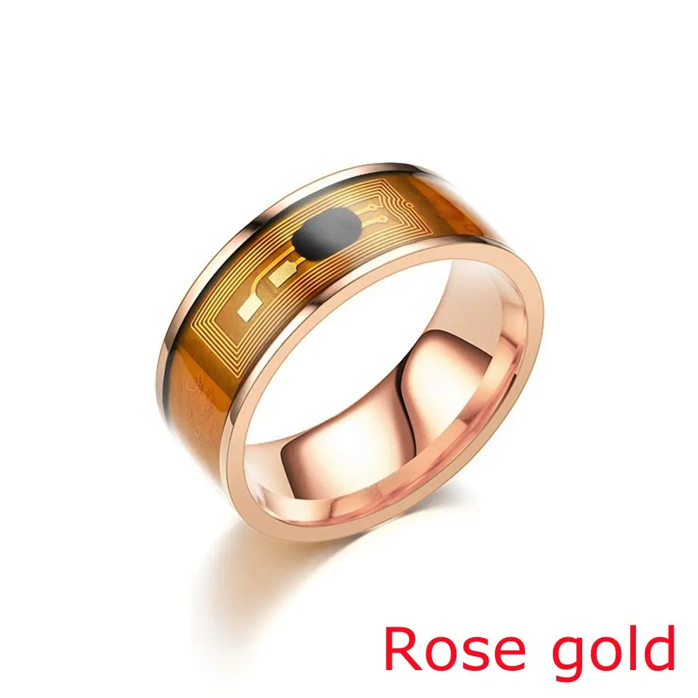 Fashion Technology Multifunctional Waterproof Wearable Connect Intelligent Smart NFC Finger Ring