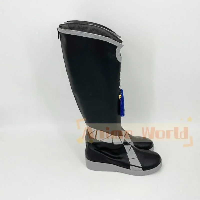 NIJISANJI Dytica Koyanagi Rou Shoes Cosplay Boots