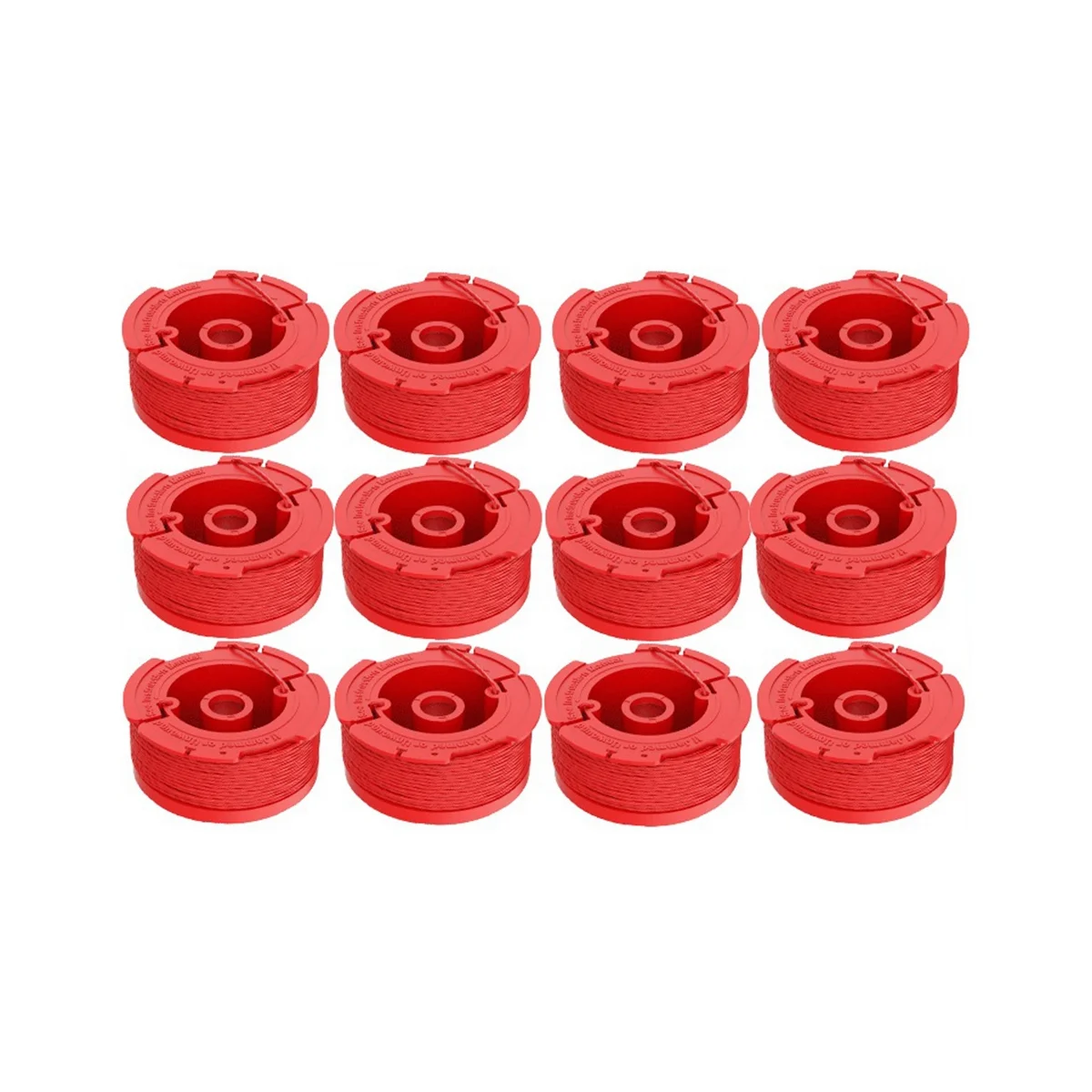 

12-Pack CMZST080/CMZST120SC Spool Nylon Trimmer Head Mowing Line for Craftsman Mowers