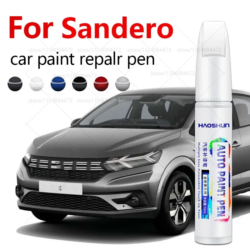 Stylo de réparation de peinture automobile pour Dacia Sandero 2008 – 2023, accessoires de réparation de rayures, bleu vert gris rouge blanc gris Beige