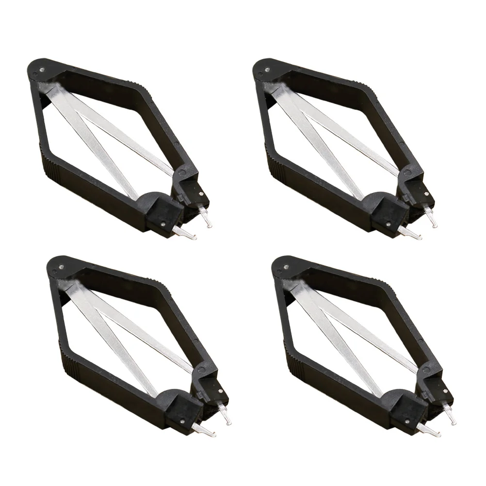 

4pcs Ic Stainless Steel Professional Extractor For Plcc Dip Chip Removal Tool Easy Operation No Damage To Pins