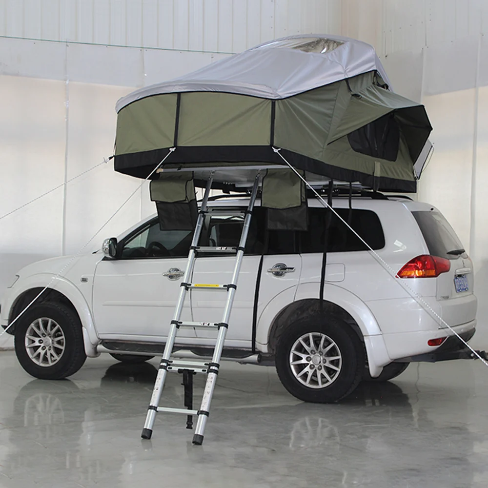 2023 Soft Shell Car Roof Top Tent Folding Camping Truck Rooftop Tent For Suv Foldable Roof Top Tent