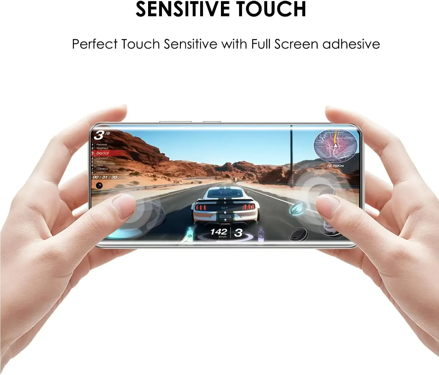 1-3 SZTUK Szkło hartowane UV do OnePlus 12 11 R 10 9 8 7 7T Ace2 Pro Pełna folia utwardzająca klej do OnePlus 12 Screen Protector
