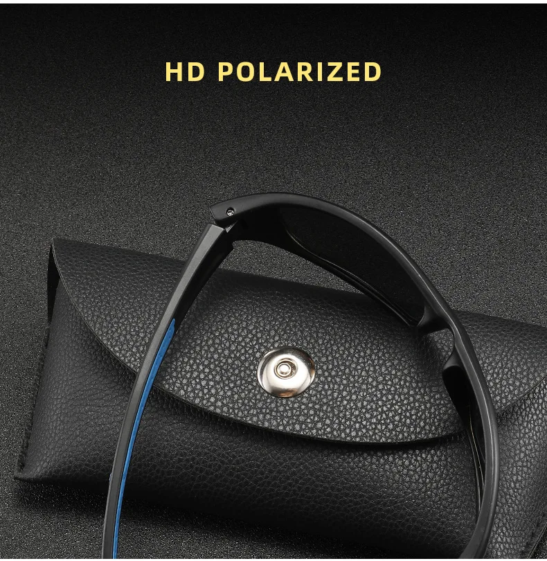 Polarisierte Sonnenbrille Herren- und Damenmode Outdoor-Sport Fahrradbrille Kleiner Rahmen PC Bunte Sonnenbrille – Detail 4